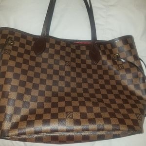 Louis Vuitton bag with matching wallet